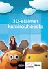 3D-eläimet kumirouheesta