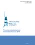 Perusturvalautakunnan päätös Liite 1 / Dnro 909/ /2015. Perusturvalautakunnan toimintakertomus 2016
