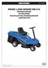RIDING LAWN MOWER RM 610