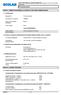 KÄYTTÖTURVALLISUUSTIEDOTE Asetuksen (EY) N:o 1907/2006 mukaisesti