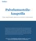 Palvelumuotoilu- kaupoilla