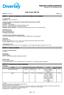 Käyttöturvallisuustiedote Asetuksen (EY) No 1907/2006 mukainen