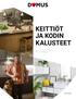 KEITTIÖT JA KODIN KALUSTEET