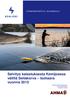 Selvitys kalastuksesta Kemijoessa välillä Seitakorva Isohaara vuonna 2015 Raportin toteutti kanssamme Ahma Ympäristö Oy Projektinro 10956