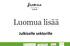 Luomua lisää. Julkiselle sektorille