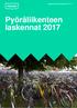 Kaupunkiympäristön julkaisuja 2017:17. Pyöräliikenteen laskennat 2017