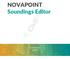 NOVAPOINT Soundings Editor