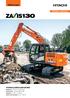 ZAXIS-6-sarja HYDRAULINEN KAIVUKONE