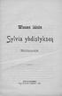 Waasan läänin. Sylvia yhdistyksen. Säännöt. Xikolainkanpuiiki, Wasa Nyheterin kirjapaino, 1896