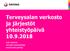 Terveysalan verkosto ja järjestöt yhteistyöpäivä Salla Seppänen Verkoston puheenjohtaja Koulutusvastuujohtaja