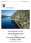 TALOUSARVIO 2018 JA TALOUSSUUNNITELMA v
