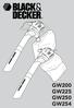 GW200 GW225 GW250 GW254