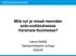 Mitä nyt ja missä mennään sote-uudistuksessa Varsinais-Suomessa? Leena Setälä Sairaanhoitopiirin johtaja VSSHP