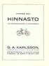 HINNASTO G. A. KARLSSON TUKKU- JA VÄ H I TT AI S LI I KE VUODEN 1937 HÄMEENLINNA PUHELIN 3 98, ASUNTOON 660. POLKUPYÖRÄN OSISTA JA TARVIKKEISTA.