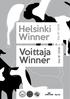 Helsinki. Winner. Voittaja. Winner