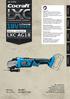 18 V SERIES LITHIUM ANGLE GRINDER 18 V LXC AG Art.no Model DSM ENGLISH SVENSKA NORSK SUOMI DEUTSCH