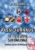 B-JUNIORIT PÄSSI-TURNAUS SAVONLINNA. Tanhuvaaran Urheiluopisto