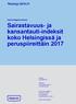 Sairastavuus- ja kansantauti-indeksit koko Helsingissä ja peruspiireittäin 2017