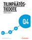 TILINPÄÄTÖSTIEDOTE TAMMI-JOULUKUU 2016
