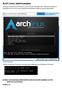 Arch Linux asennusopas