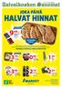 949 kg. 379 kg. Taivalkosken Sanomat HK Poprilli Grillimakkara 400 g (2,45/kg) Suomalainen. Torstai Nro 24