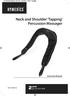 Neck and Shoulder Tapping Percussion Massager