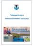 Talousarvio 2019 Taloussuunnitelma