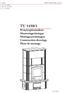TU 1450/1 Pystytyspiirustukset Monteringsritningar Montagezeichnungen Construction drawings Plans de montage