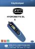 Käyttöohjeet HYDROMETTE BL E