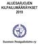 ALUESARJOJEN KILPAILUMÄÄRÄYKSET 2019