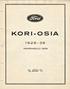 KORI-OSIA %,M^<% MARRASKUU 1939