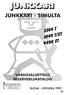 JUNKKARI - SIMULTA 2500 T 3000 T/ST 4000 ST VARAOSALUETTELO RESERVDELSKATALOG YLIHÄRMÄ FINLAND TEL (0) FAX +358-(0)