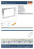 OMINAISUUDET TECHNICAL DATA. Technical data sheet IHS - ASENNUSKEHYS I-PALKEILLE