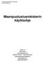 Maanpuolustusrekisterin käyttöohje Maanpuolustusrekisterin käyttöohje