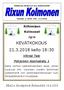 KEVÄTKOKOUS kello 18:30