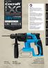 18 V LXC RHD18 LITHIUM ROTARY HAMMER DRILL ENGLISH SVENSKA NORSK SUOMI DEUTSCH