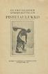 OLYMPIALAISEN KYMMENOTTELUN PISTETAULUKKO SUOMEN VOIMISTELU- JA URHEILULIITON KUSTANTAMA 1921