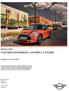 HINNASTO. UUSI MINI HATCHBACK 3-OVINEN & 5-OVINEN. VOIMASSA ALKAEN.