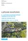 LAPUAN KAUPUNKI 8. LIUHTARIN KAUPUNGINOSAN ASEMAKAAVAN MUUTOS VANHAN PAUKUN ALUE OSAKORTTELI 843, 2. VAIHE. Vastaanottaja Lapuan kaupunki