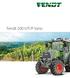 Fendt 200 V/F/P Vario