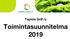 Tapiola Golf ry. Toimintasuunnitelma 2019