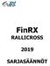 FinRX RALLICROSS SARJASÄÄNNÖT