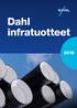 DA H L Infratuotteet 20 Dahl 19 infratuotteet 2019 w w w.dah l.fi