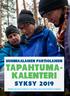 TAPAHTUMA- KALENTERI