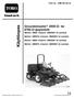 Groundsmaster 4500-D- tai 4700-D-ajoyksiköt Mallinro: Sarjanro: tai suurempi