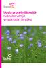 Uusia proteiinilähteitä ruokaturvan ja ympäristön hyväksi